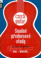 Czech Guitar Volume VI: Snadné přednesové etudy XV.-XXVIII.